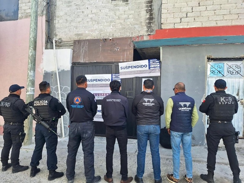 Clausuran en Querétaro centro de atención a adicciones que operaba de forma irregular