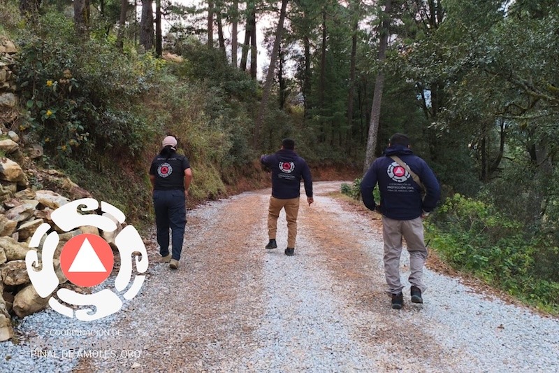 Confirman que el acceso a Cuatro Palos en Pinal de Amoles es seguro