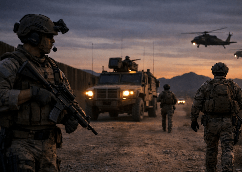 Donald Trump anuncia posibles ataques militares terrestres contra cárteles en México