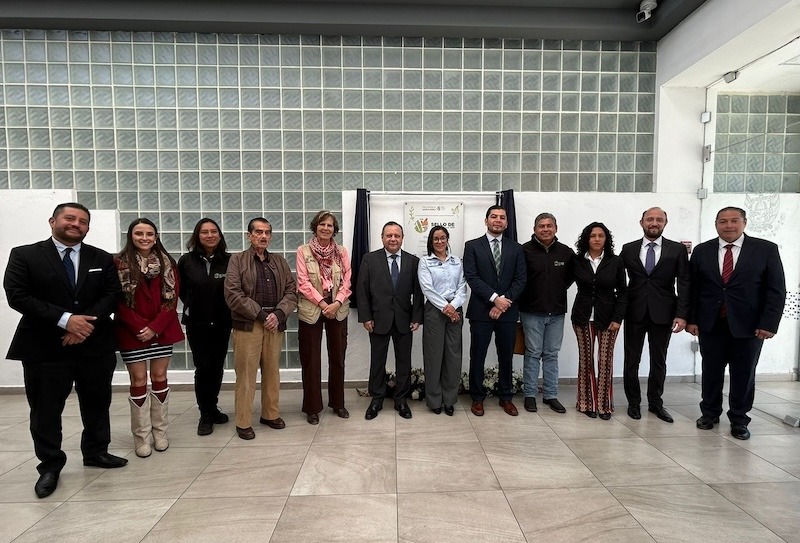 Entrega Municipio de Querétaro Sello de Biodiversidad en Ciudad Judicial