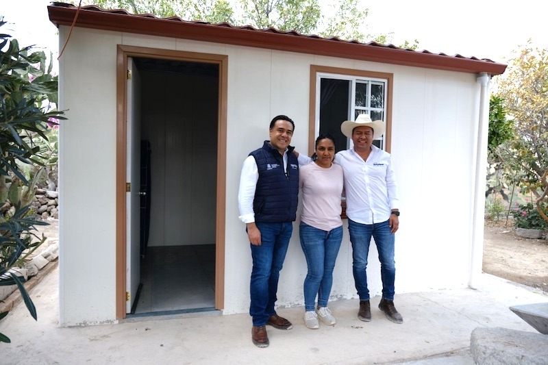 Fortalecen en Querétaro la vivienda con cuartos adicionales para familias vulnerables