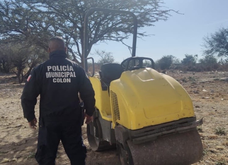 Policías de Colón recuperan maquinaria presuntamente robada