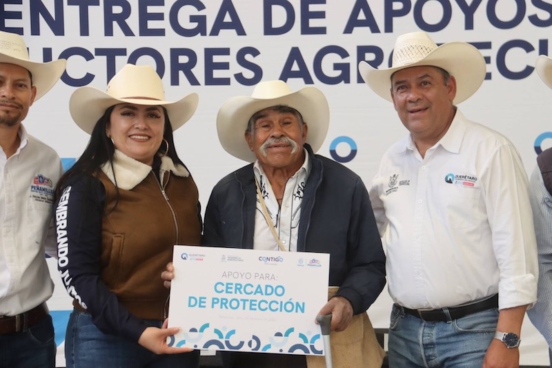 Productores de Peñamiller reciben apoyos a través del programa “Municipalizado”