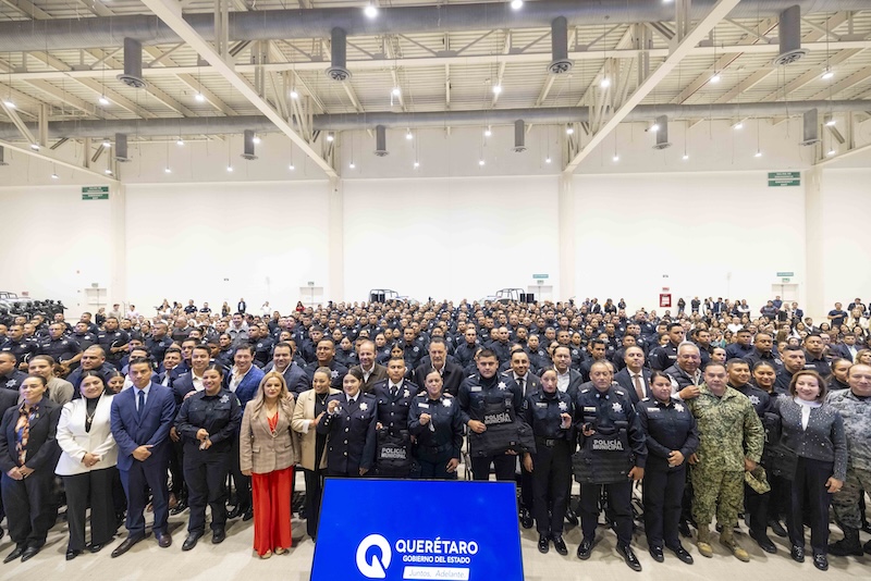 Querétaro invierte más de 155 millones de pesos en patrullas y equipamiento policial