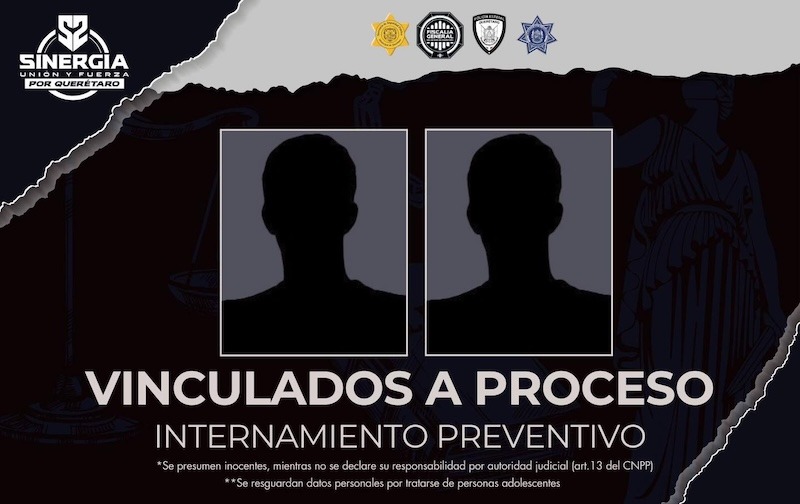 Adolescentes vinculados a proceso por disparar contra patrulla en Corregidora