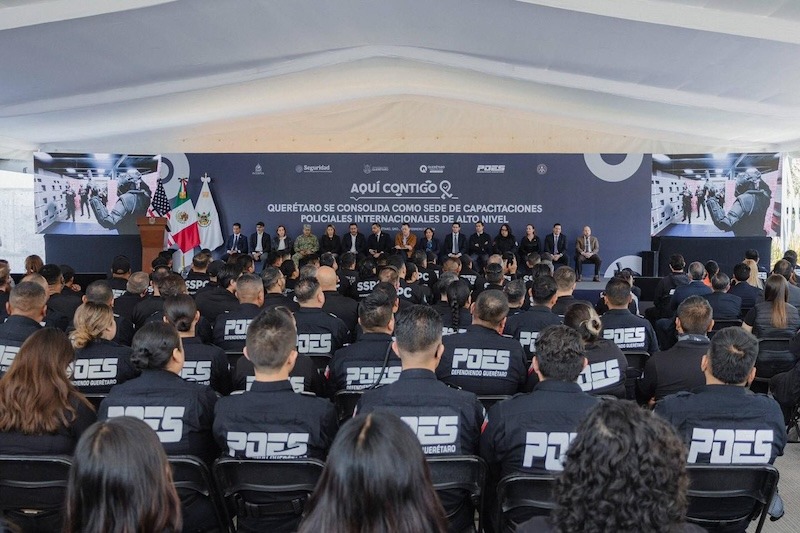 Agencias de EE.UU. capacitan a policías queretanos en detención de fugitivos