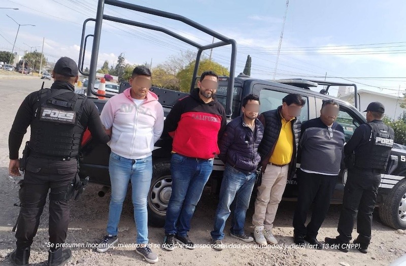Caen cinco sujetos por presunto contrabando de tabaco en San Juan del Río