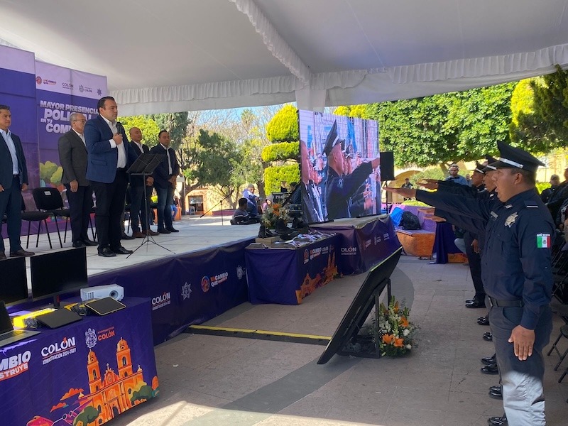 Colón fortalece la seguridad con más vehículos, equipamiento y nuevos policías