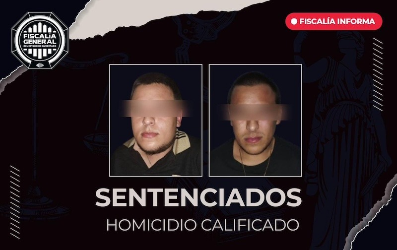 Condenan a 90 años de prisión a Diego “N” y Fernando “N” por asesinato de policías en Querétaro