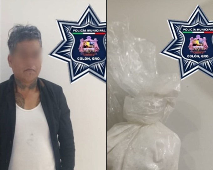 Detienen en Colón a hombre con presunta droga en Puerta de Enmedio