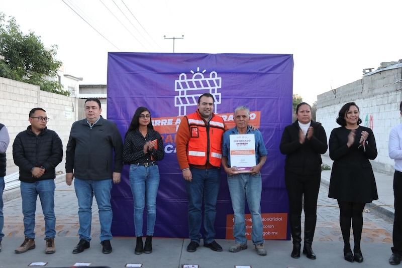 Gaspar Trueba entrega rehabilitación de calle en Nuevo Progreso, Colón
