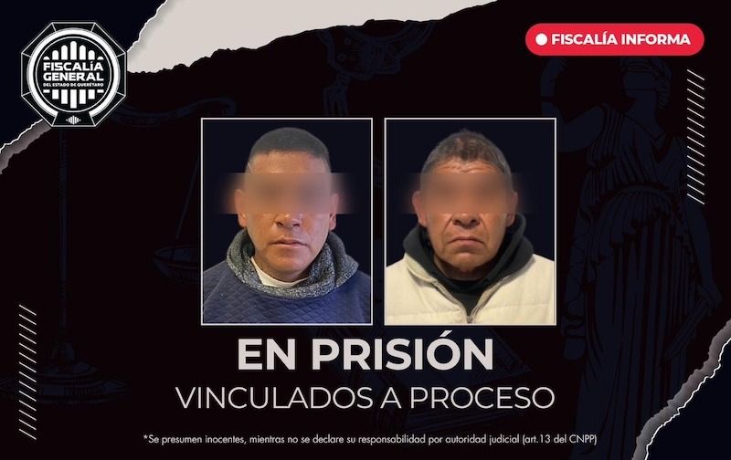 Padre e hijo vinculados a proceso por feminicidio y desaparición de una mujer en Amealco