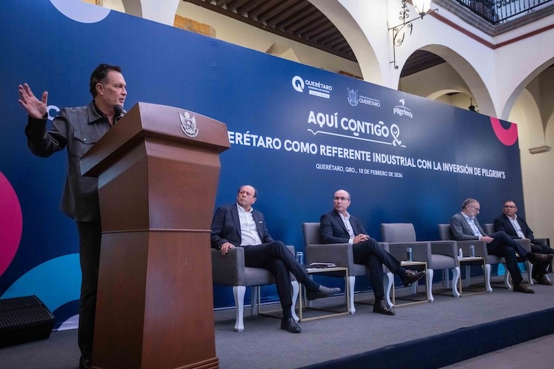 Pilgrim’s Pride invierte 150 mdd en Querétaro; anunció Mauricio Kuri