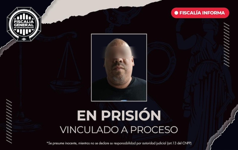 Sujeto exigía hasta 4 millones de pesos a víctima por presunta extorsión en San Juan del Río; queda en prisión