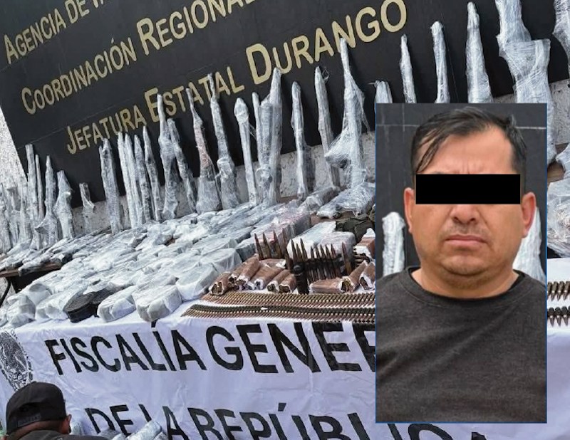 Teniente adscrito a la Coordinación de la Guardia Nacional en Querétaro es detenido con arsenal