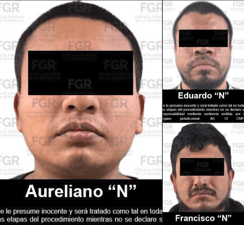 Vinculan a proceso y dictan prisión preventiva a tres personas detenidas con armas de fuego en San Luis Potosí