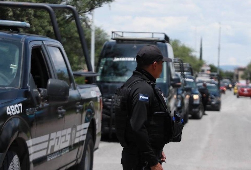 Caen 7 presuntos sicarios con arsenal en la Colonia Villas de Santiago, Querétaro Capital