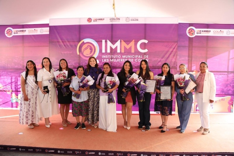 Colón reconoce a mujeres destacadas en el marco del 8M