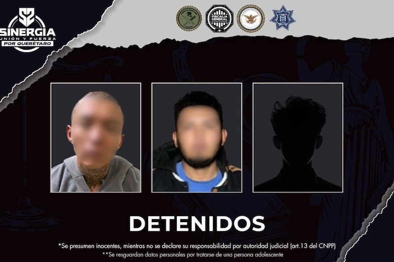 Detienen a tres personas tras cateos en El Marqués y Pedro Escobedo