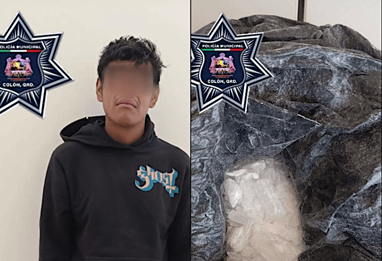 Detienen en Colón a sujeto por presunta posesión de droga