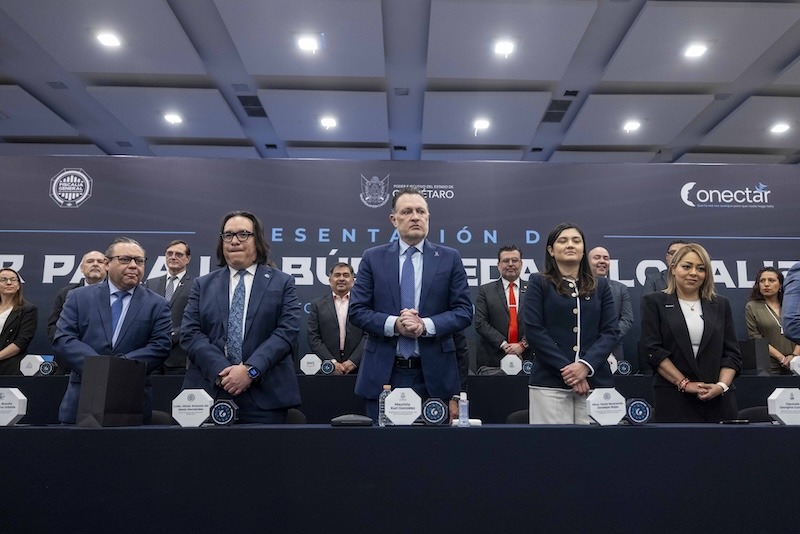 Gobernador Mauricio Kuri atestigua presentación del Distintivo CONECTAR para fortalecer la búsqueda y localización de personas