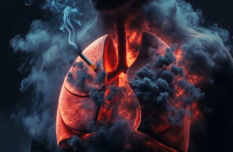 Alertan sobre síntomas y riesgos del cáncer de pulmón