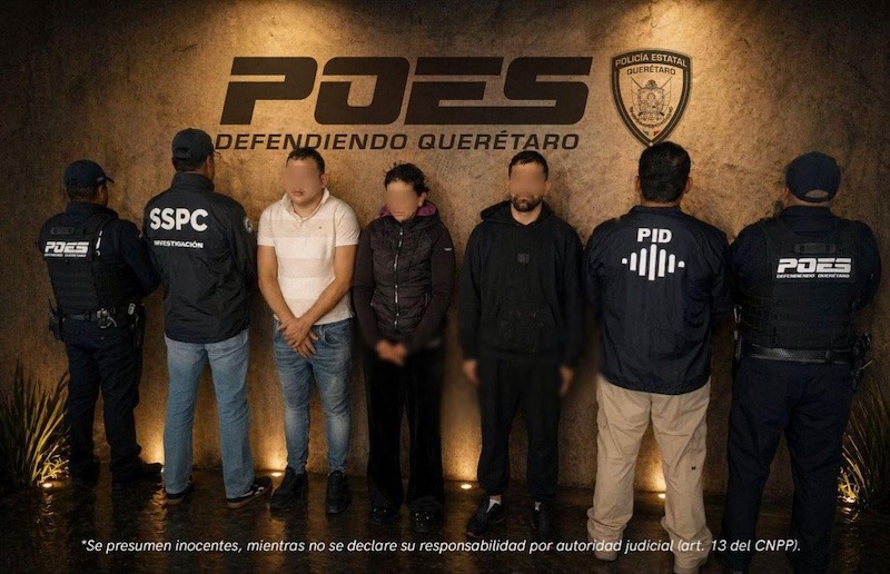 Caen presuntos ladrones de relojes de alta gama en San Juan del Río, Querétaro; operaban en varias entidades