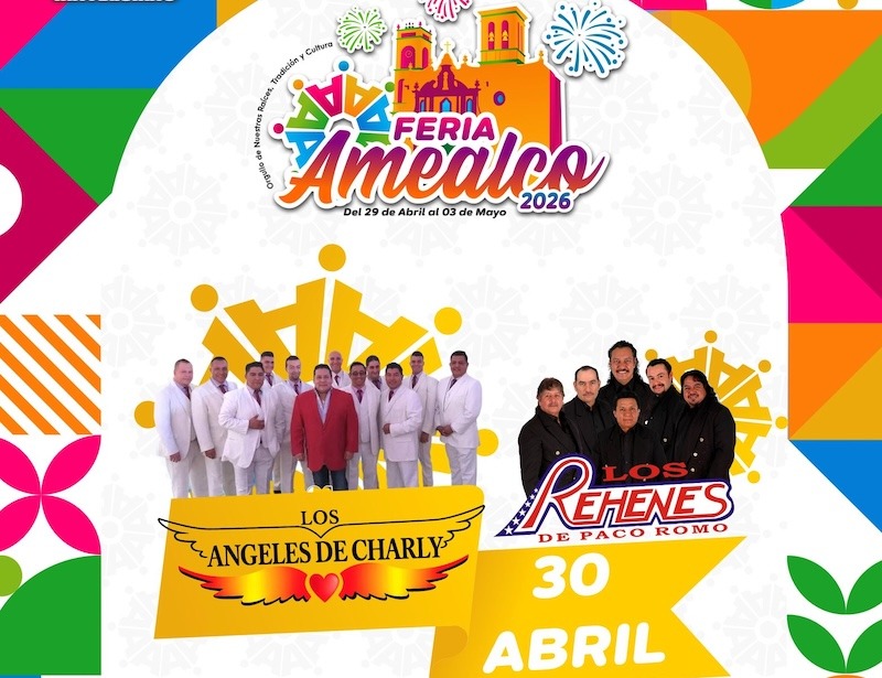 Cancelan presentación de Los Bybys en Feria de Amealco; Los Ángeles de Charly llenarán el escenario el 30 de abril