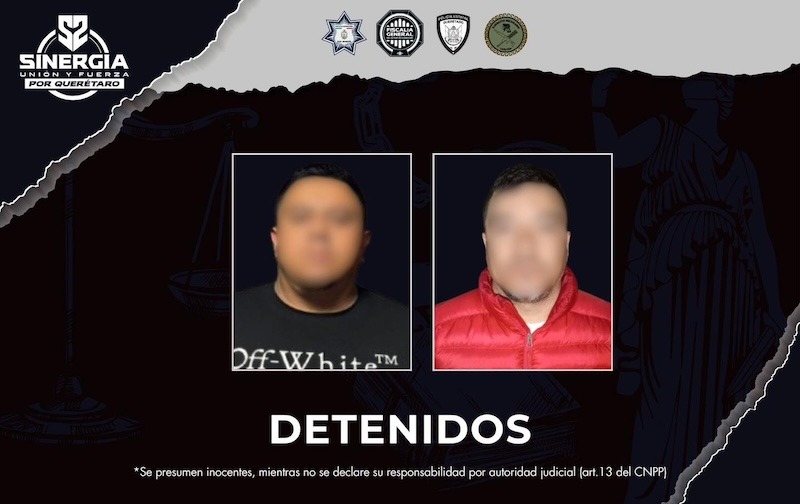 Cateos en San Joaquín dejan dos detenidos y aseguramiento de armas y droga