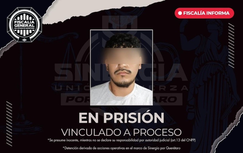 Detienen a presunto distribuidor de narcóticos en un plantel escolar de Querétaro