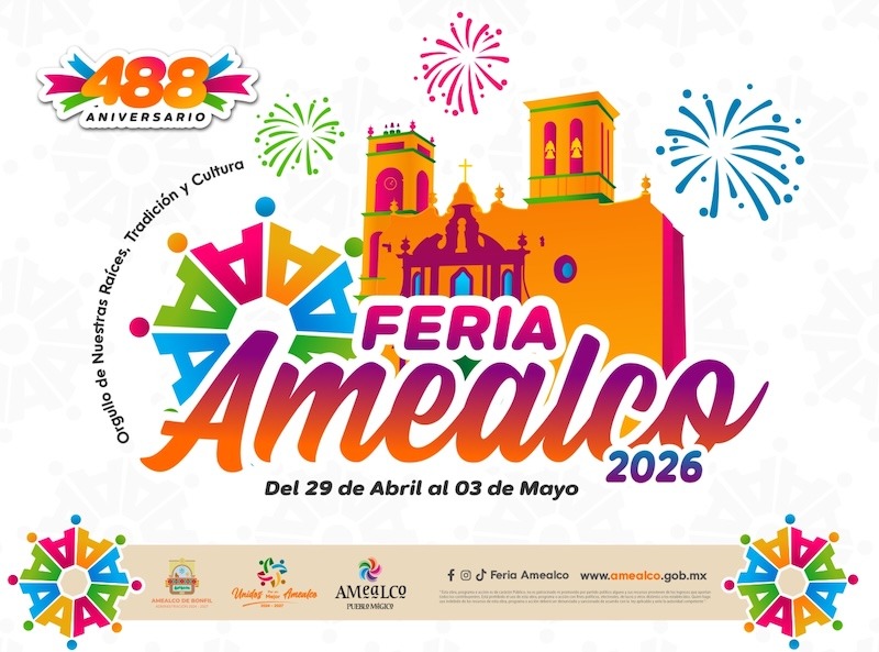 Feria Amealco 2026 reunirá a grandes espectáculos y artistas estelares gratuitos