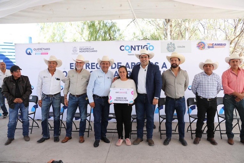 Impulsan al campo en Colón; entrega Gaspar Trueba apoyos a 188 productores con inversión superior a 12 mdp