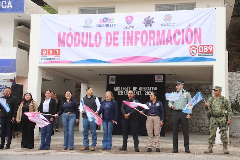 Peñamiller implementa operativo de seguridad por Semana Santa 2026