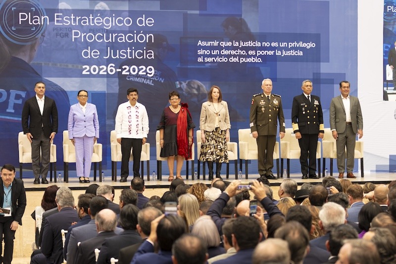 Presentan Plan Estratégico de Procuración de Justicia 2026–2029; buscan fortalecer la persecución penal en el país