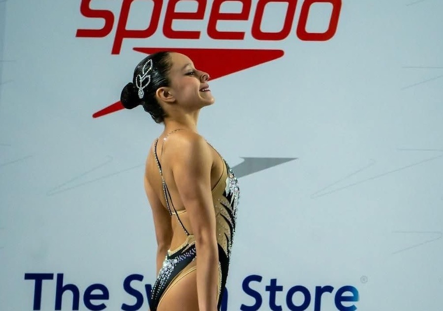 Queretana conquista oro en Panamericano de Natación Artística
