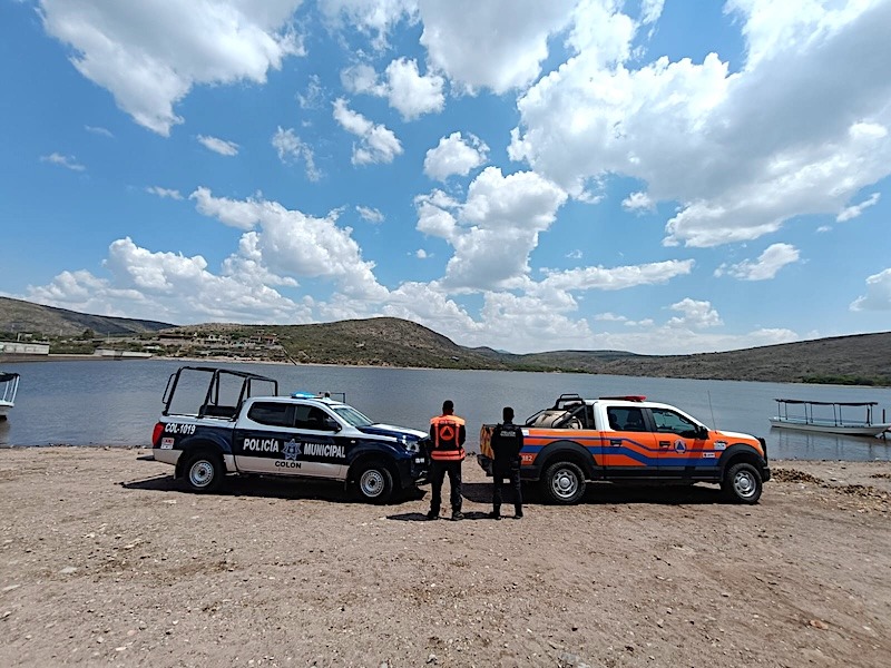 Refuerzan vigilancia en presas y bordos de Colón durante Semana Santa