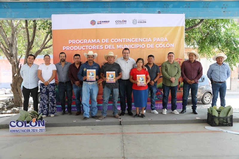 Apoya Colón a ganaderos