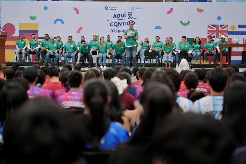 Arranca “Aquí Contigo Mundial Joven 2026” con más de mil jóvenes futbolistas de Querétaro