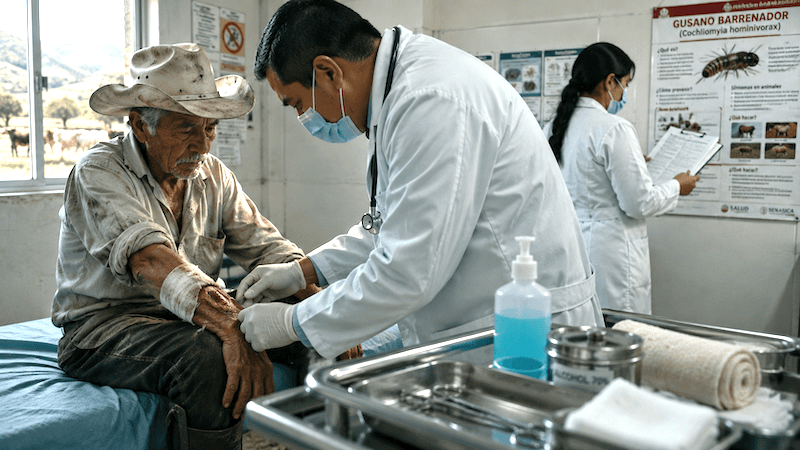 Confirman dos casos de gusano barrenador en humanos en Querétaro