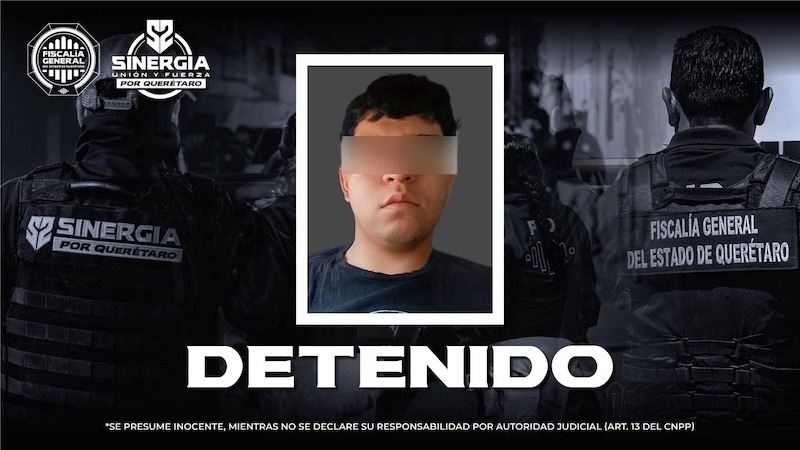 Detienen a presunto responsable de amenazar a regidor de Morena en Querétaro