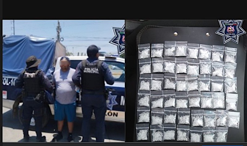 Detienen en Colón a hombre de El Marqués con más de 40 dosis de presunto “cristal”