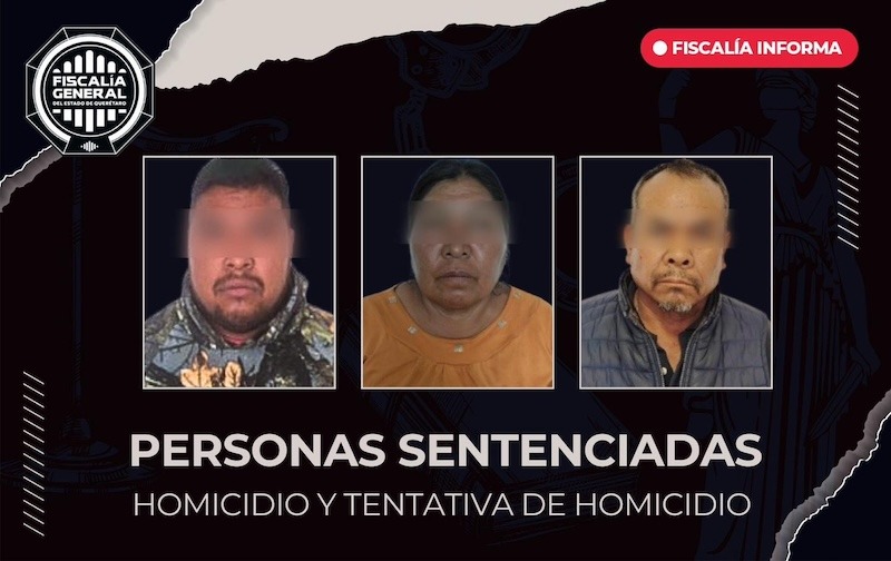 Dictan 79 años de prisión a tres personas por homicidio tras ataque armado en San Clemente