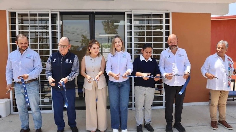 Entregan espacio alimentario en telesecundaria de Galeras, Colón