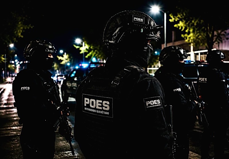 Operativo de POES deja cuatro detenidos y decomiso de armas en Corregidora y Huimilpan