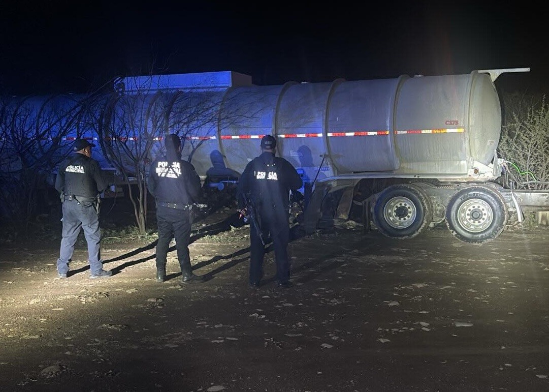 Presunta toma clandestina de combustible detectada en Las Postas, Pedro Escobedo