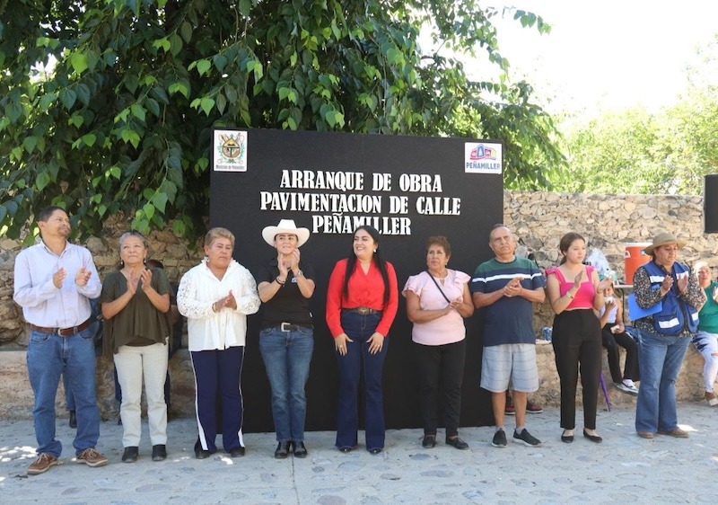 Arranca pavimentación del Arroyo de los Muertos en Sebastianes, Peñamiller