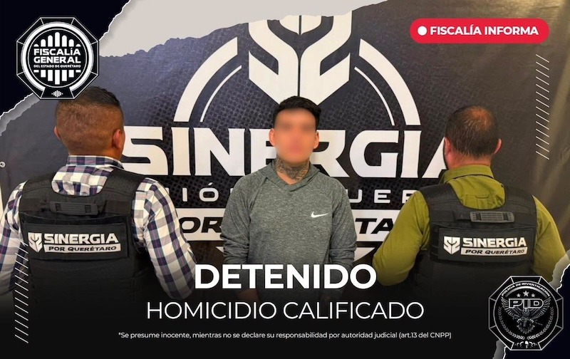 Capturan a “El Peluquero” por presuntamente asesinar con arma de fuego a una persona en Santa Rosa Jáuregui