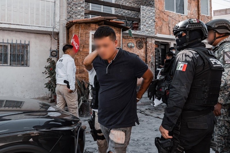 Cateos en San Pedro Mártir dejan dos personas detenidas y presunto narcótico asegurado