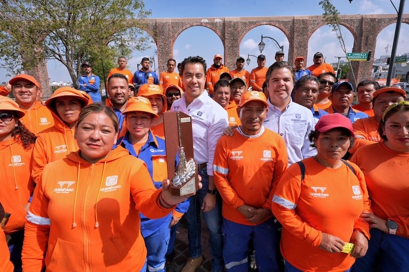 Querétaro recibe la Escoba de Platino 2026 por modelo de gestión ambiental