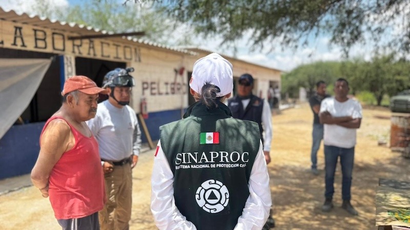 Supervisan establecimientos que fabrican material pirotécnico en Cadereyta de Montes